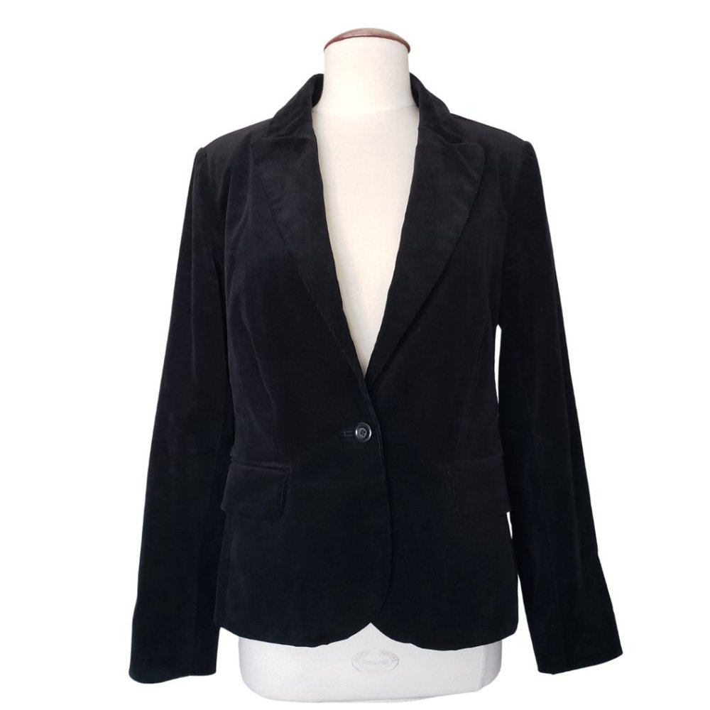 Old Navy Black Corduroy Blazer